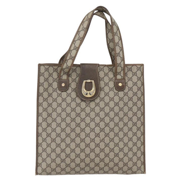 GUCCI GG Supreme Tote Bag PVC Beige Auth 156849 - 0