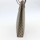 GUCCI GG Supreme Tote Bag PVC Beige Auth 156849-5