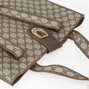 GUCCI GG Supreme Tote Bag PVC Beige Auth 156849-6