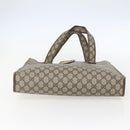 GUCCI GG Supreme Tote Bag PVC Beige Auth 156849-9