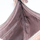 GUCCI GG Canvas Shoulder Bag Beige Silver 122790 Auth 156850-19