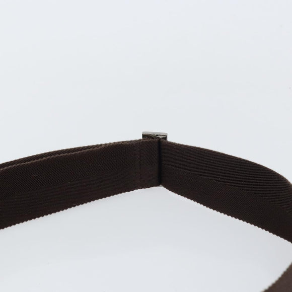 GUCCI GG Canvas Shoulder Bag Beige Silver 122790 Auth 156850