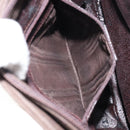 GUCCI Shoulder Bag Suede Brown Gold 000 2855 0550 0 Auth 156851-21