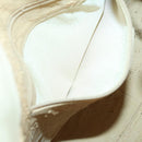 GUCCI Bamboo Hand Bag Leather 2way White Gold 001 0166 1638 Auth 156854-22