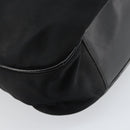 GUCCI Bamboo Hand Bag Nylon Black Silver 001 1998 1577 Auth 156855-16