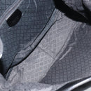 GUCCI Bamboo Hand Bag Nylon Black Silver 001 1998 1577 Auth 156855-10