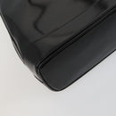 GUCCI Shoulder Bag Enamel Black Gold 001 1075 1650 0 Auth 156856-16