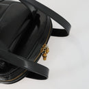 GUCCI Shoulder Bag Enamel Black Gold 001 1075 1650 0 Auth 156856-6