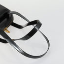 GUCCI Shoulder Bag Enamel Black Gold 001 1075 1650 0 Auth 156856-7