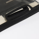 GUCCI Hand Bag Vinyl Clear 002 1998 0453 Auth 156857-7