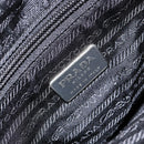 PRADA Hand Bag Nylon Black Auth 156858-18