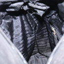 PRADA Hand Bag Nylon Black Auth 156858-20