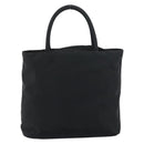 PRADA Hand Bag Nylon Black Auth 156858-2