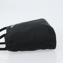 PRADA Hand Bag Nylon Black Auth 156858-4