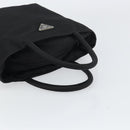 PRADA Hand Bag Nylon Black Auth 156858-7