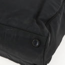 PRADA Tote Bag Nylon Leather Black Auth 156859-9