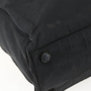 PRADA Tote Bag Nylon Leather Black Auth 156859-16