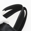 PRADA Tote Bag Nylon Leather Black Auth 156859-8
