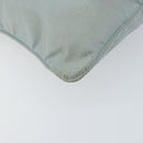 PRADA Shoulder Bag Nylon Light Blue Silver Auth 156862-15