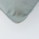 PRADA Shoulder Bag Nylon Light Blue Silver Auth 156862-17