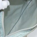 PRADA Shoulder Bag Nylon Light Blue Silver Auth 156862-11