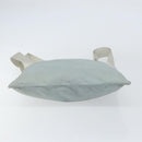 PRADA Shoulder Bag Nylon Light Blue Silver Auth 156862-5