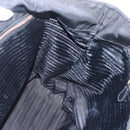 PRADA Tote Bag Nylon Black Gold Auth 156867V-21