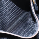 PRADA Tote Bag Nylon Black Gold Auth 156867V-27