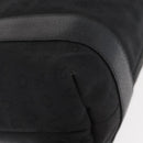 BVLGARI Logo Mania Tote Bag Canvas Black Silver Auth 156876-9