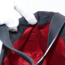 BVLGARI Logo Mania Tote Bag Canvas Black Silver Auth 156876-19