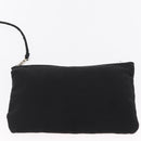 BVLGARI Logo Mania Tote Bag Canvas Black Silver Auth 156876-20