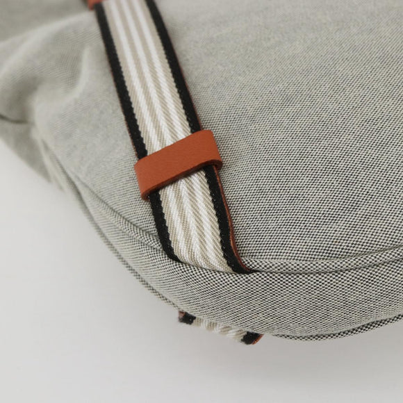 BURBERRY Blue Label Shoulder Bag Canvas Beige Auth 156877