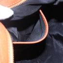 BURBERRY Blue Label Shoulder Bag Canvas Beige Auth 156877-20