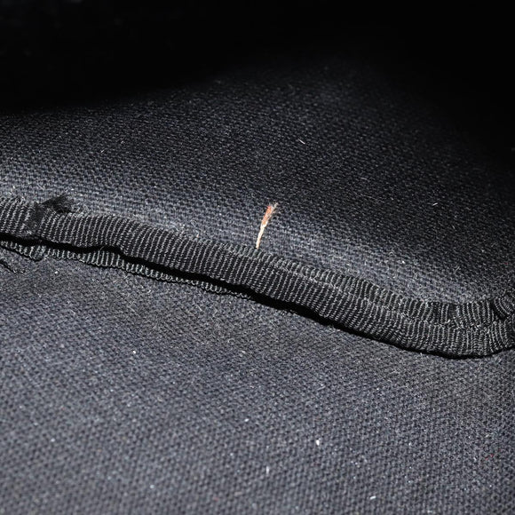 BURBERRY Nova Check Boston Bag PVC Leather Beige Gold Auth 156880V