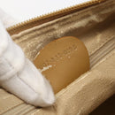 GUCCI Shoulder Bag Suede Gold Beige Auth 156886-12