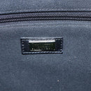 Burberrys Nova Check Blue Label Tote Bag Wool Green Silver Auth 156889-10