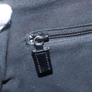 Burberrys Nova Check Blue Label Tote Bag Wool Green Silver Auth 156889-17