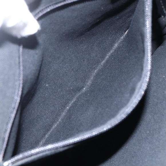 Burberrys Nova Check Blue Label Tote Bag Wool Green Silver Auth 156889