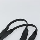 GUCCI Tote Bag Canvas Leather Black Auth 156891-8