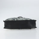 GUCCI Tote Bag Canvas Leather Black Auth 156891-9