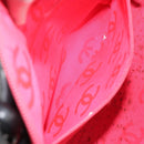 CHANEL Cambon Line Tote Bag Leather Black Silver CC Auth 156893-21