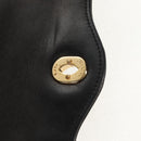 CHANEL Matelasse Chain Paris Limited Bag Lamb Skin Black Gold CC Auth 156894A-17