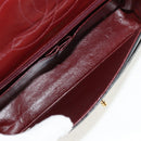 CHANEL Matelasse Chain Paris Limited Bag Lamb Skin Black Gold CC Auth 156894A-21