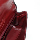 CHANEL Matelasse Chain Paris Limited Bag Lamb Skin Black Gold CC Auth 156894A-22