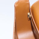 LOUIS VUITTON Monogram Vernis Christie GM Bag Bronze M91107 LV Auth 156898-22