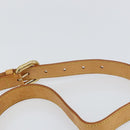 LOUIS VUITTON Monogram Vernis Christie GM Bag Bronze M91107 LV Auth 156898-8