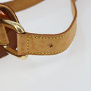 LOUIS VUITTON Monogram Vernis Christie GM Bag Bronze M91107 LV Auth 156898-9