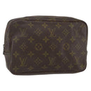 LOUIS VUITTON Monogram Trousse Toilette 23 Clutch Bag M47524 LV Auth 156899-1