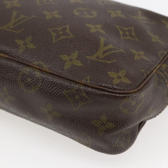 LOUIS VUITTON Monogram Trousse Toilette 23 Clutch Bag M47524 LV Auth 156899