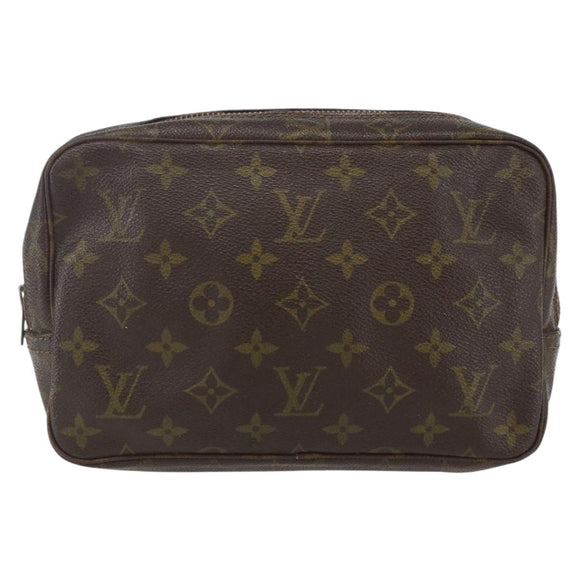 LOUIS VUITTON Monogram Trousse Toilette 23 Clutch Bag M47524 LV Auth 156899